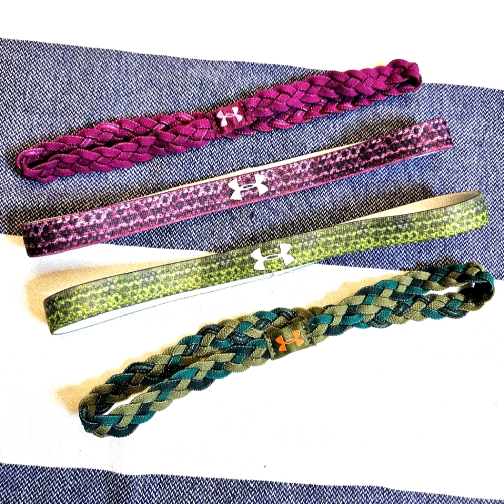 🎉 3 For $15 🎉 Set of 4 Under Armour athletic headbands